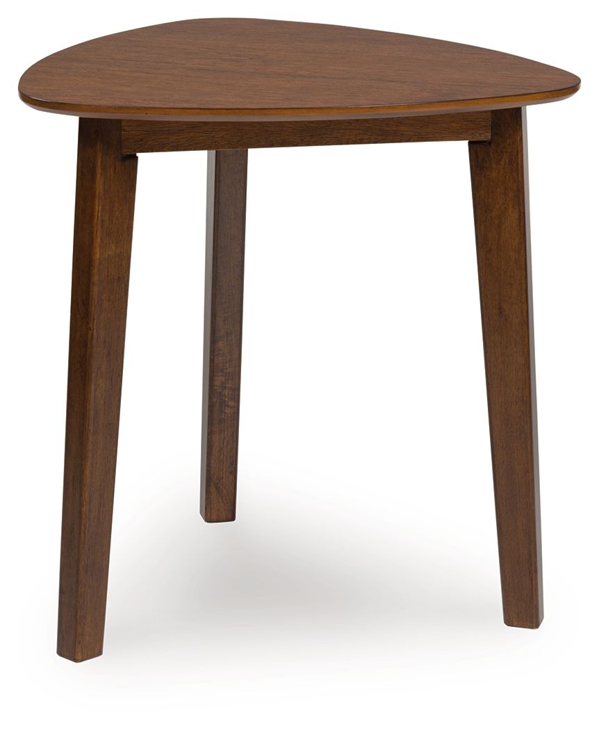 Lyncott - Tables basses gigognes (lot de 3) - Marron