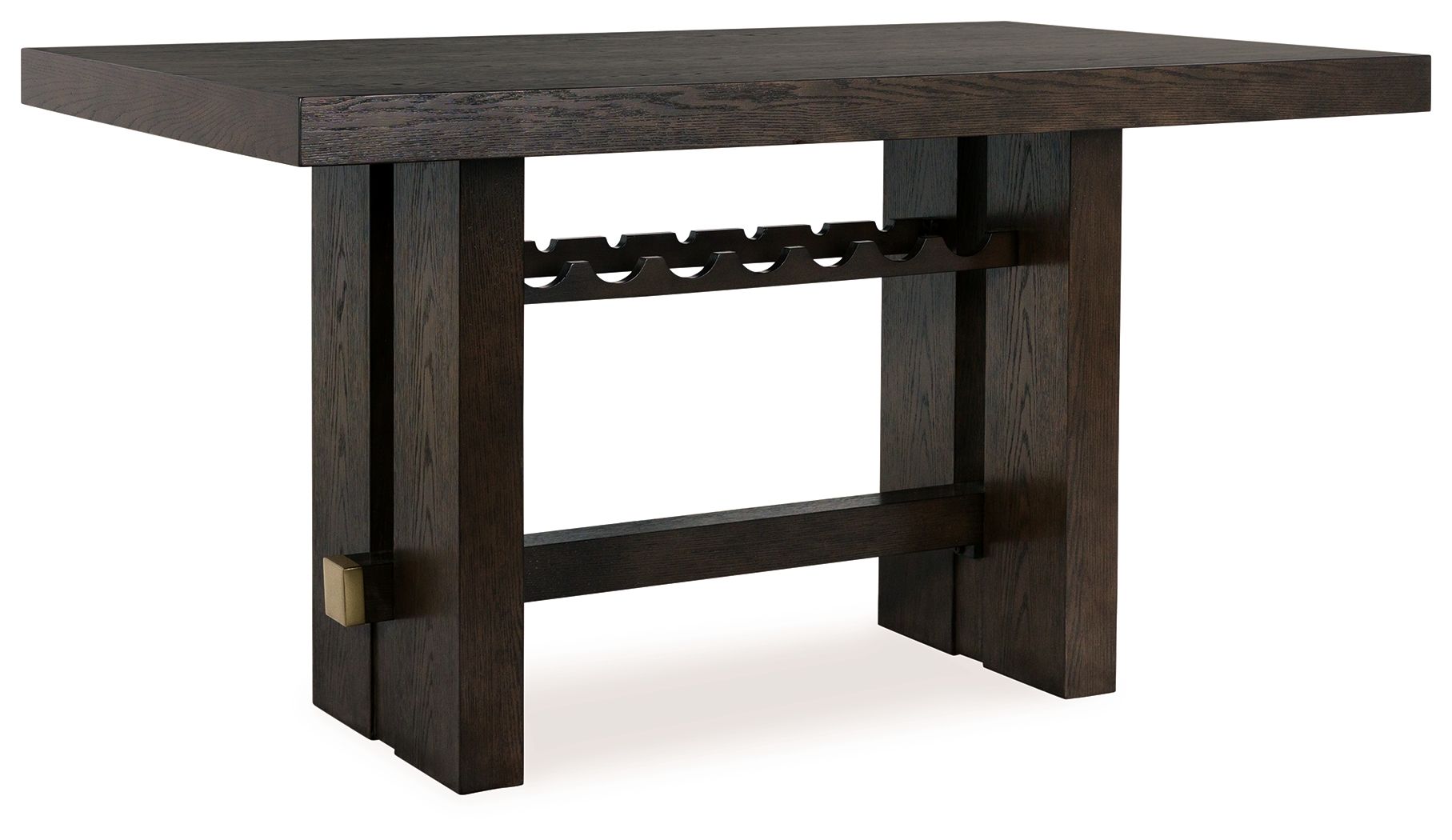 Burkhaus - Ensemble table de comptoir rectangulaire