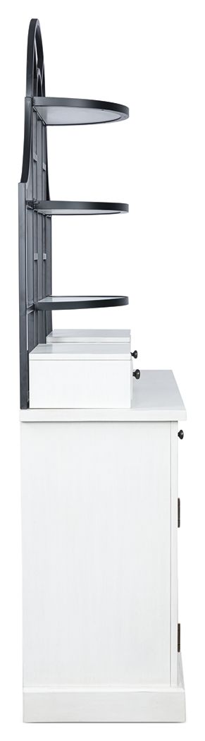 Greddinton - Étagère de boulanger - Blanc