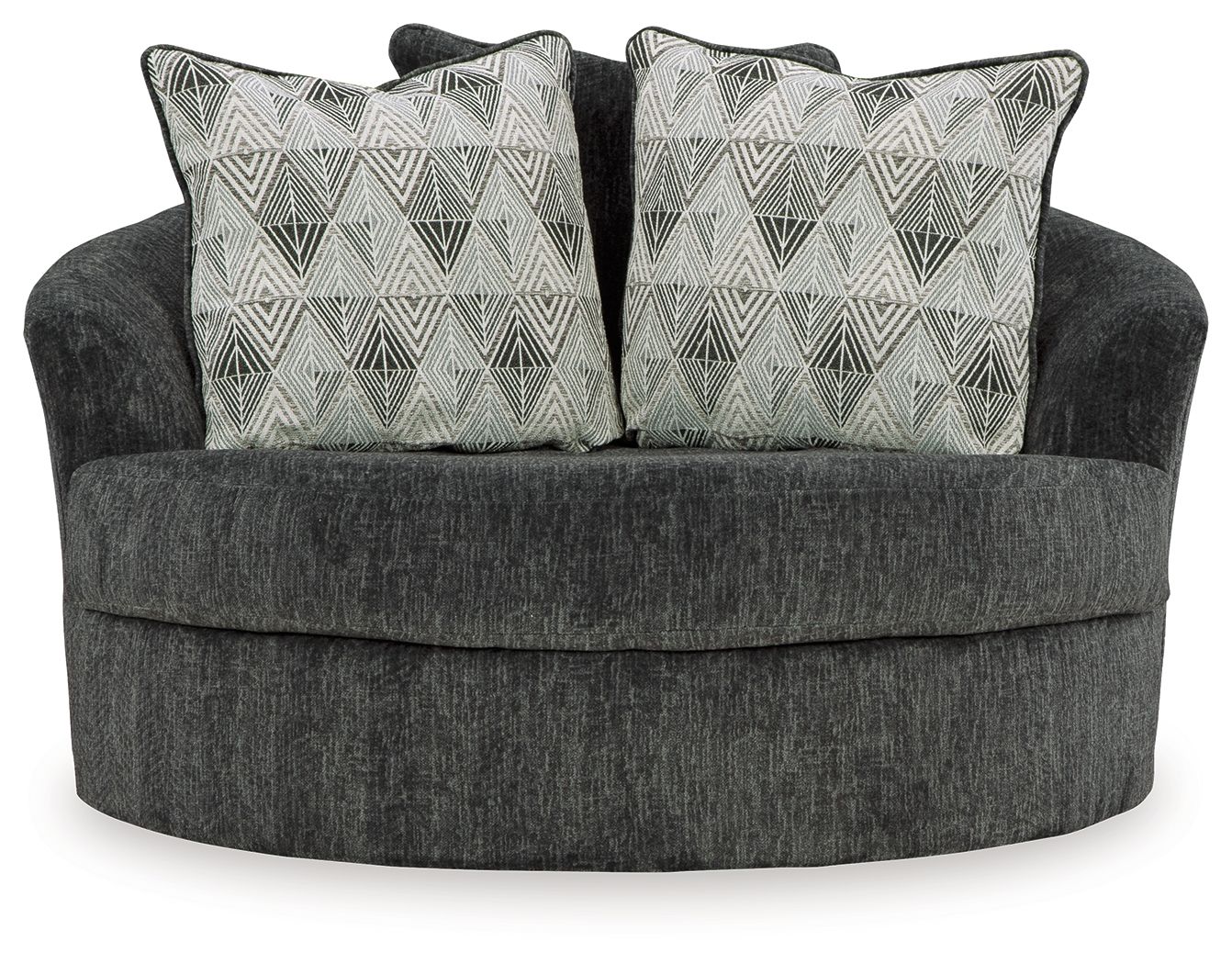 Fauteuil d'appoint pivotant surdimensionné Biddeford - Shadow