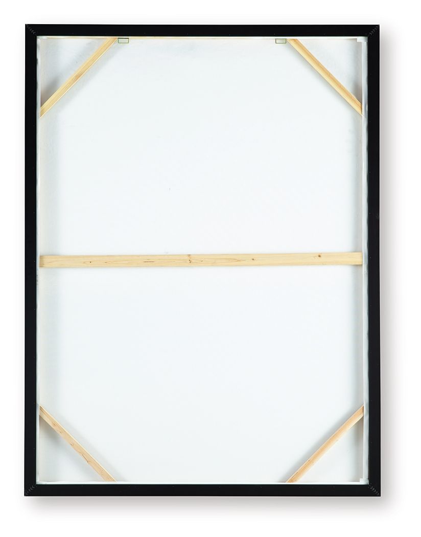 Siaking - Art mural - Marron / Gris / Blanc