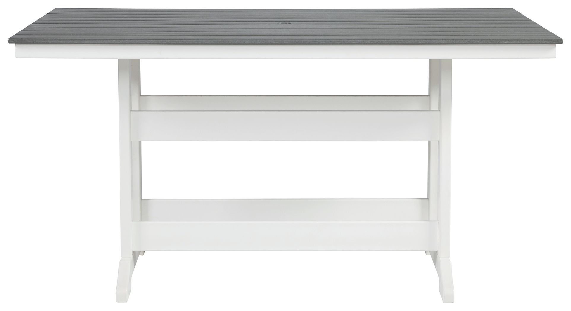 Transville - Table haute avec option parasol