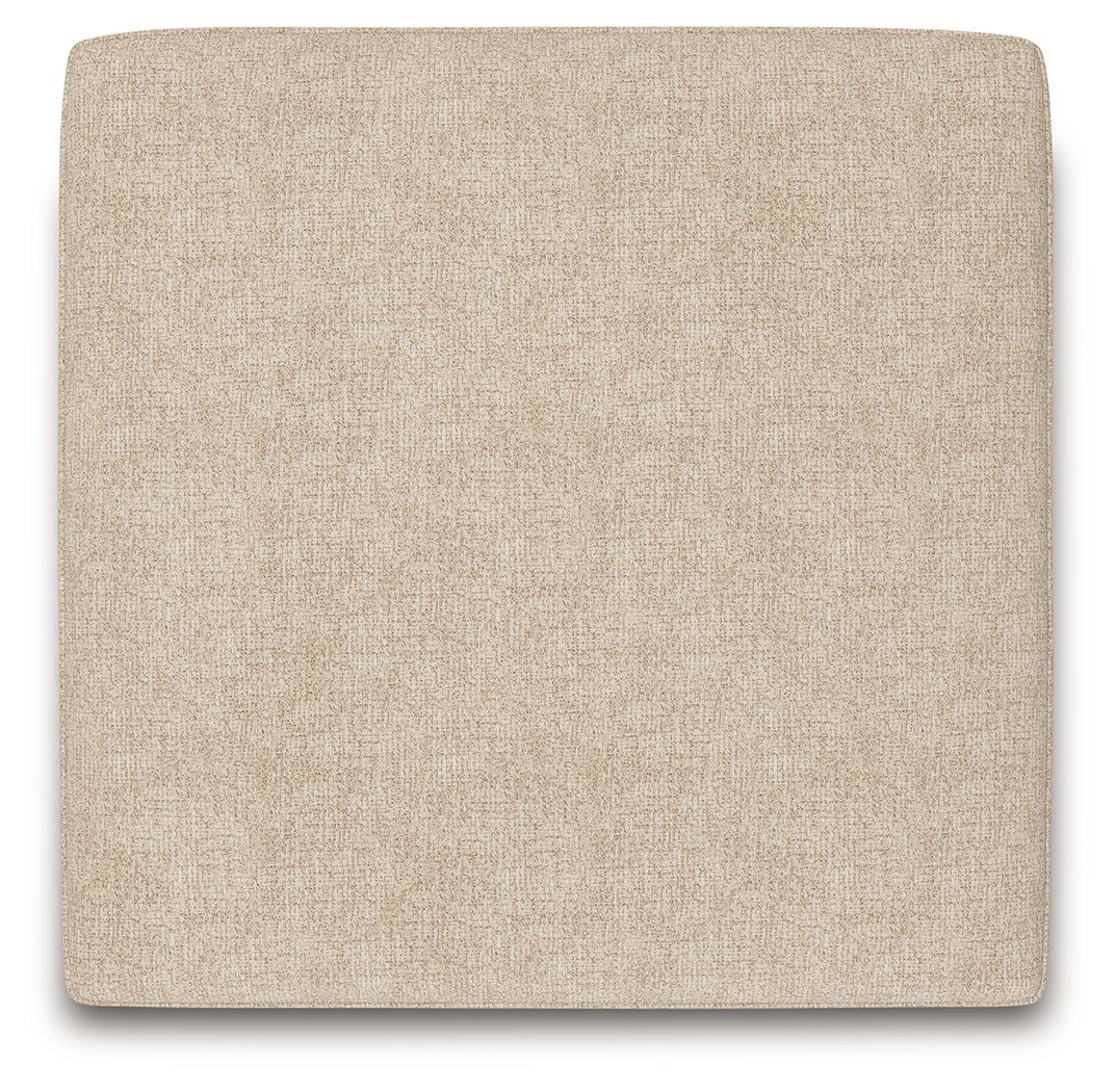 Seyler - Grand pouf d'appoint - Sable