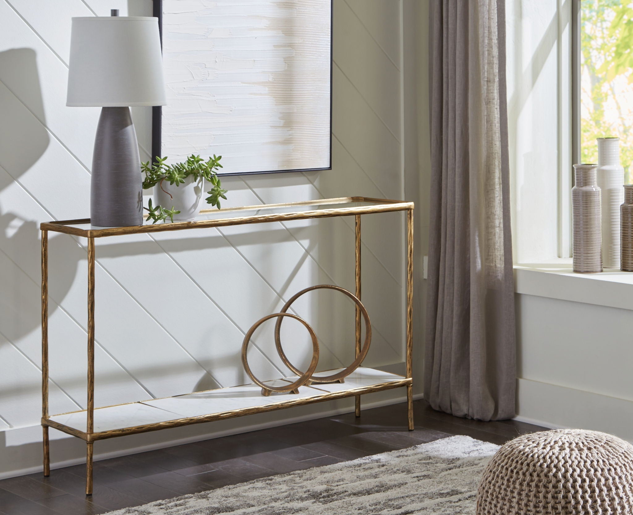Ryandale - Table console pour canapé