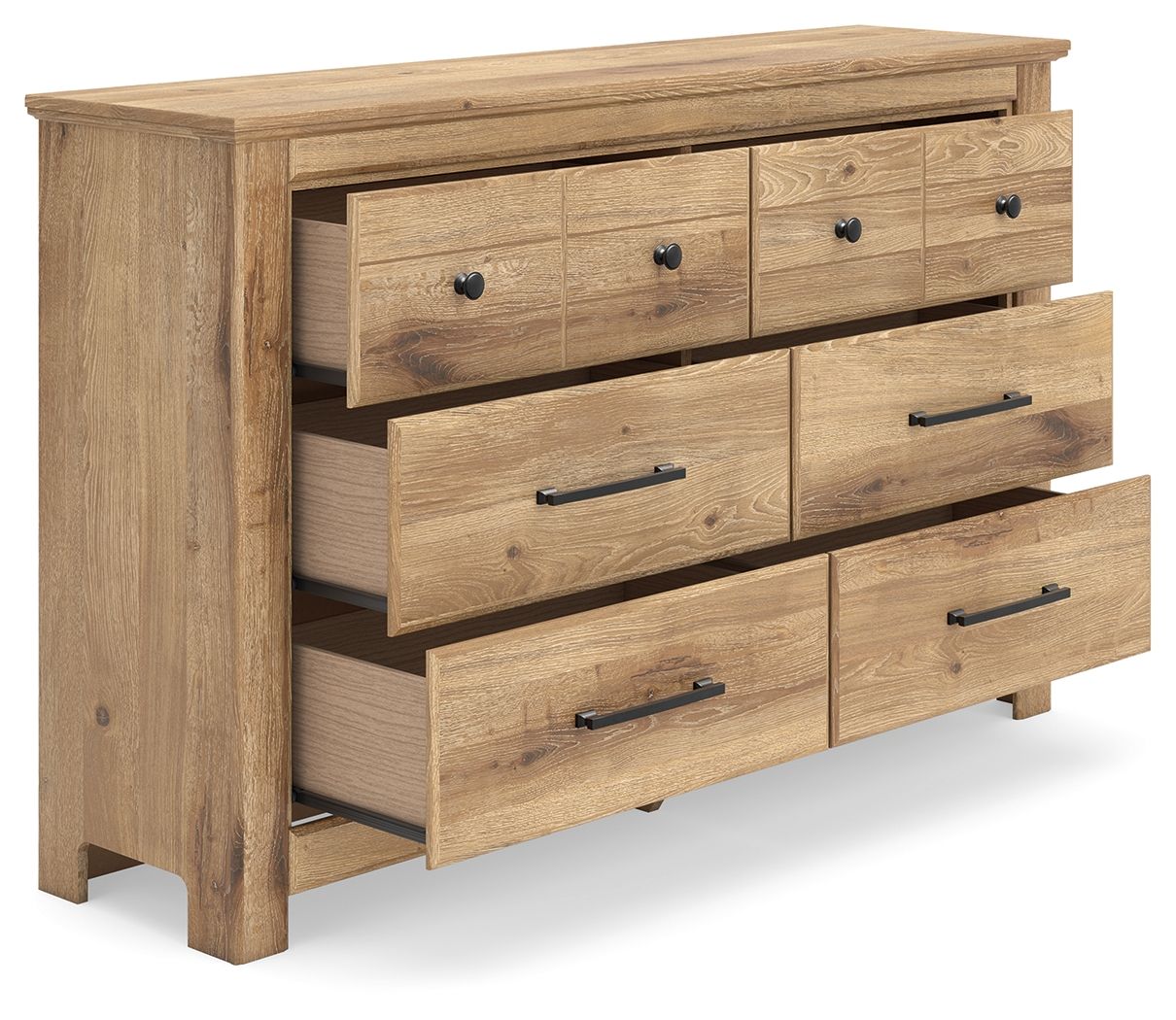 Commode Makidern à six tiroirs