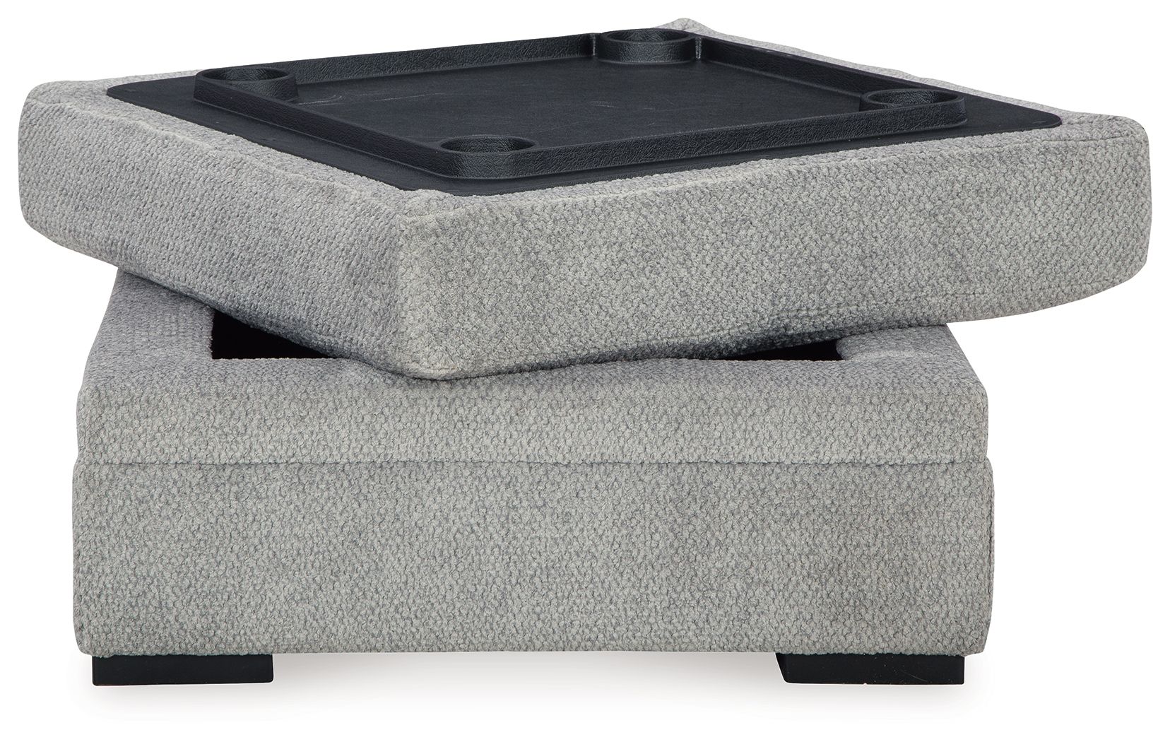 Casselbury – Pouf de rangement – Ciment