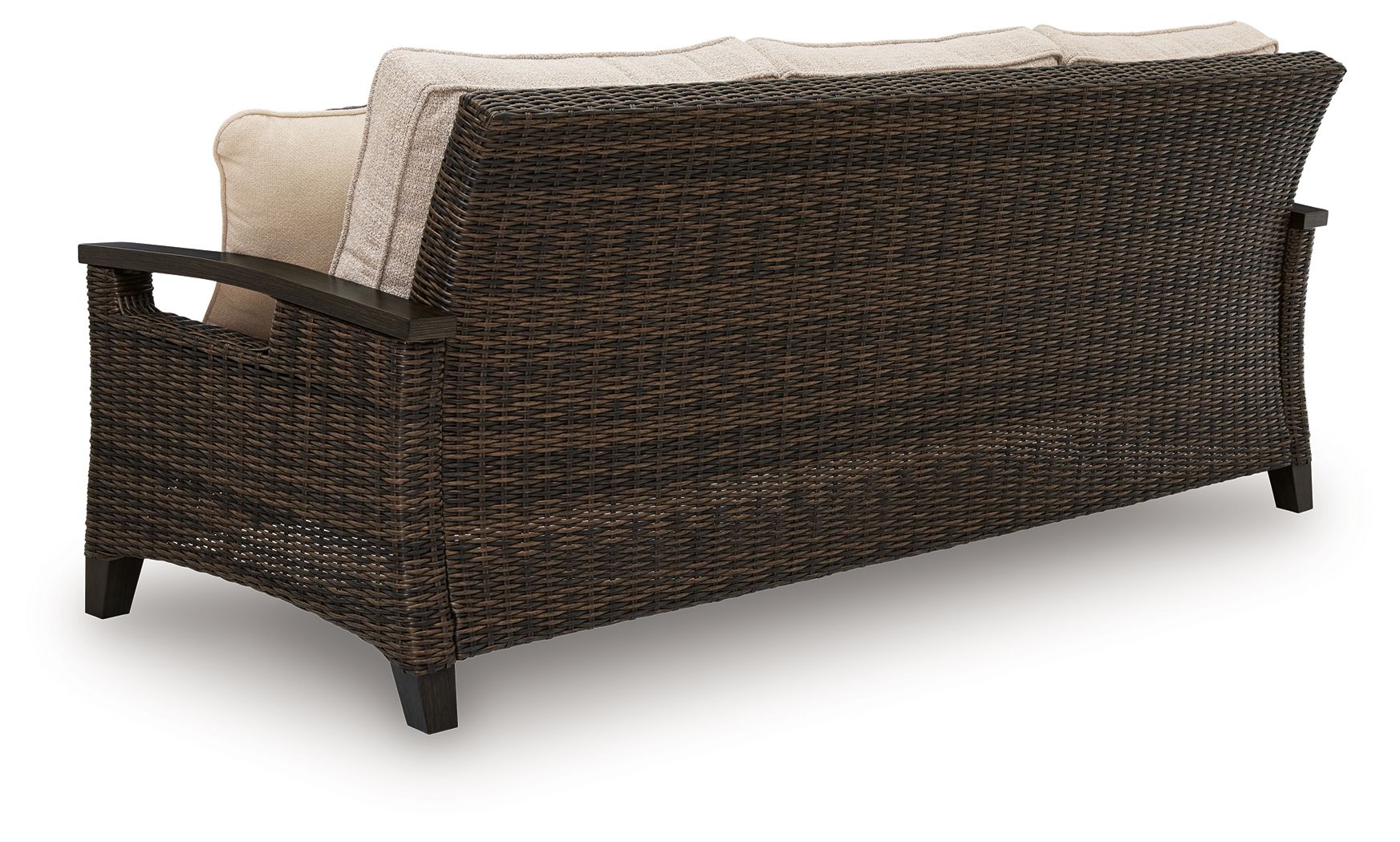 Monterey Point - Canapé avec coussin - Marron foncé