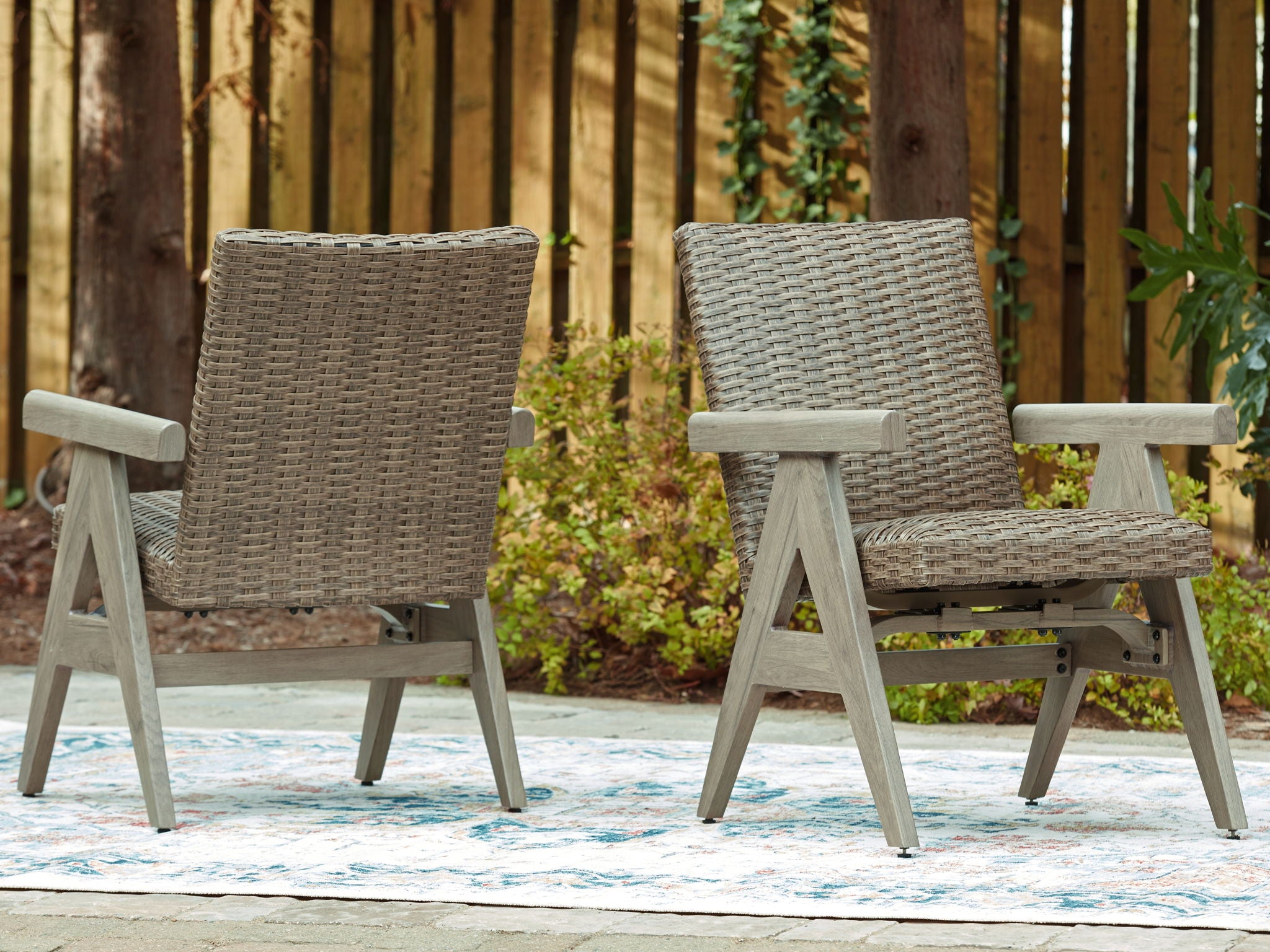 Cliff Trails - Fauteuil à bascule (lot de 2) - Beige