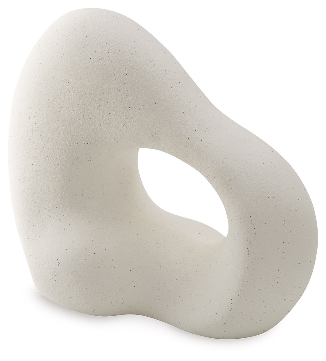Arthrow - Sculpture - 28 cm - Blanc cassé
