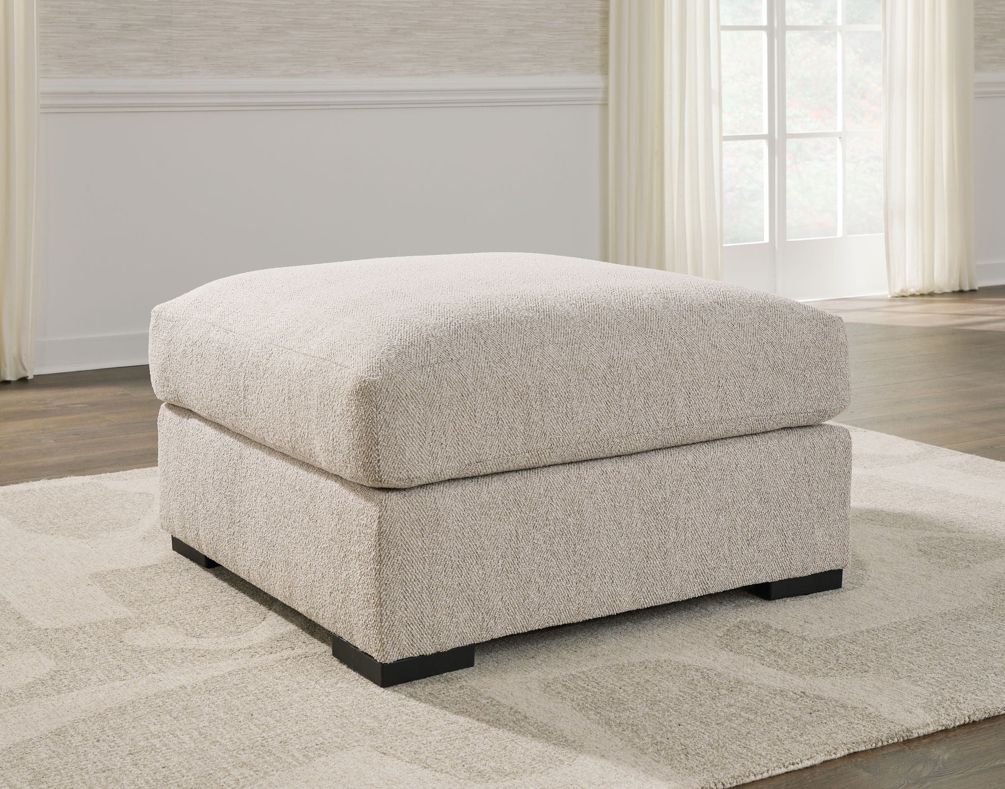 Ballyton - Pouf d'appoint surdimensionné - Sable