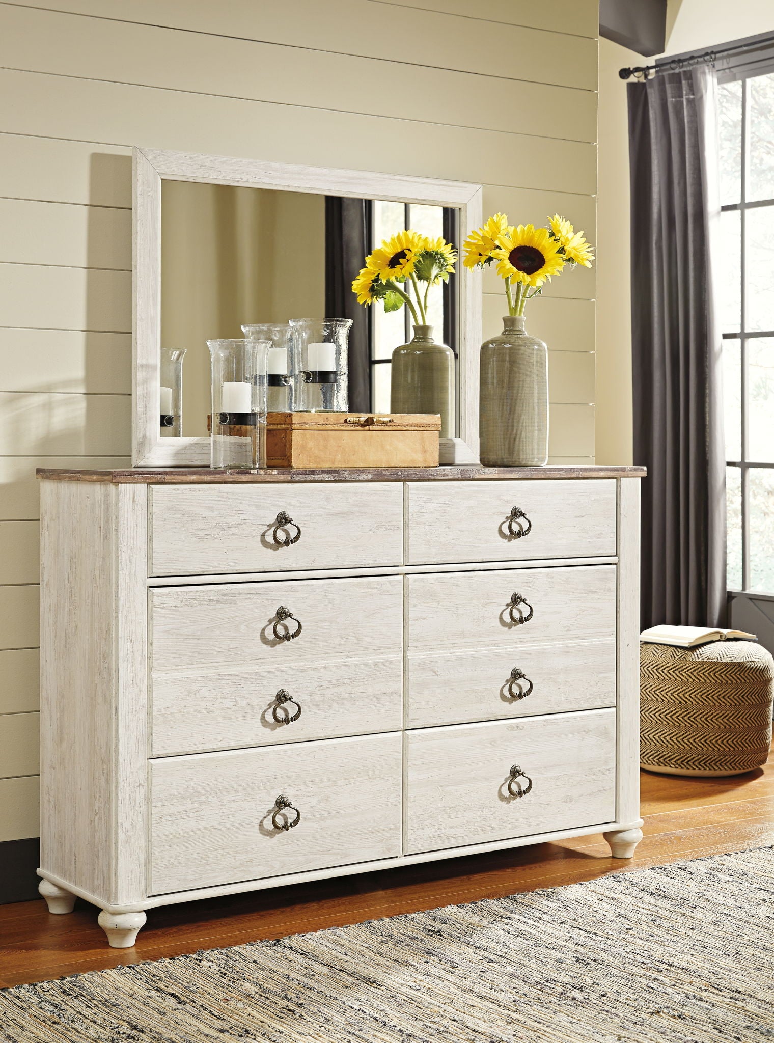 Willowton - Commode, miroir