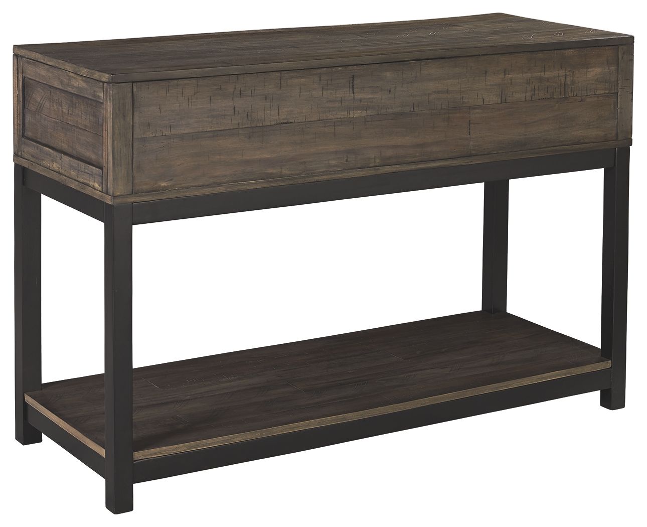 Johurst - Table basse de canapé - Brun grisâtre