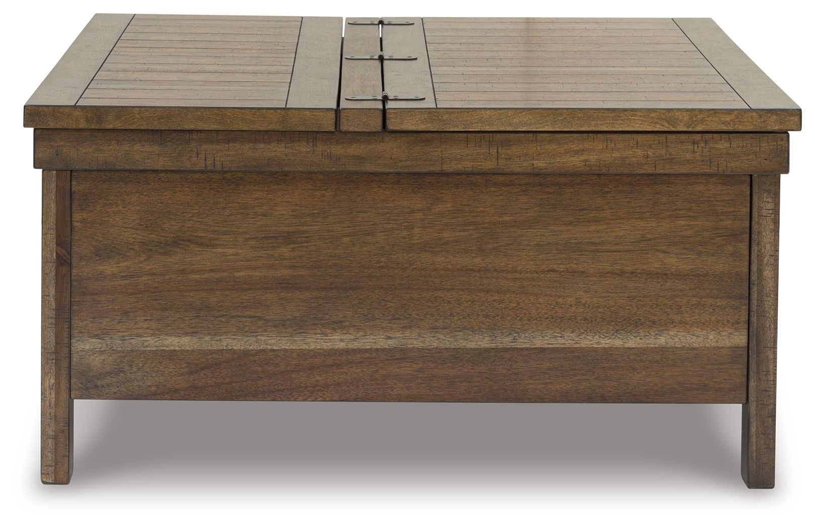 Moriville - Table Basse Relevable - Brun Grisâtre