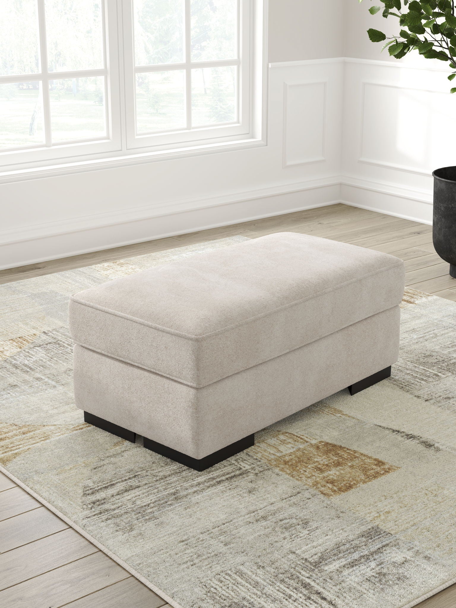 Profil haut - Ottoman - Taupe