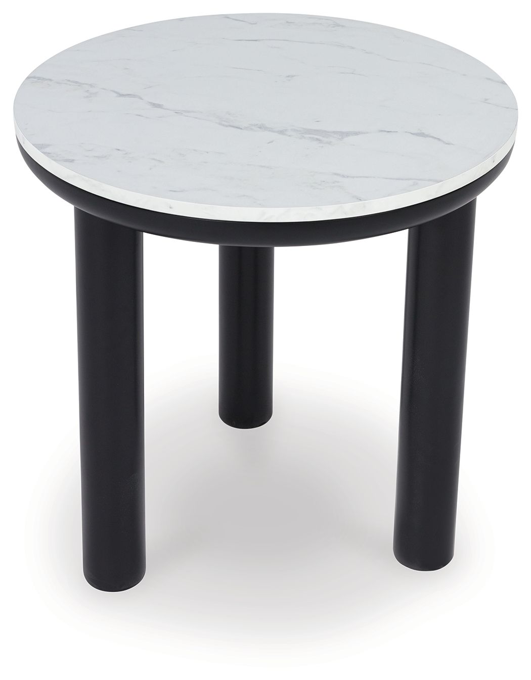 Xandrum - Ensemble de tables d'appoint (Lot de 3) - Noir / Blanc