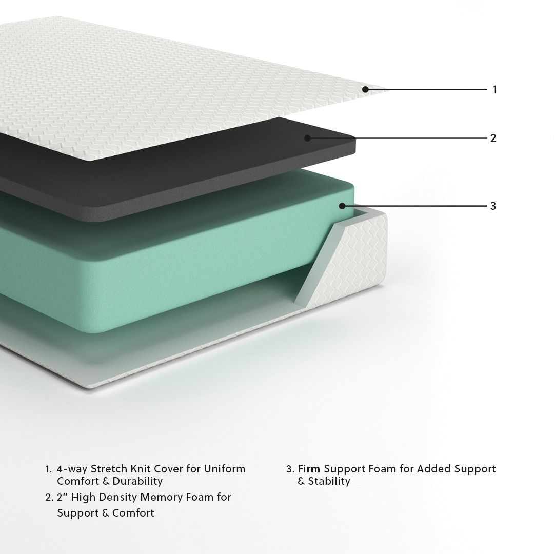 Chime matelas 30,48 cm en mousse à mémoire de forme