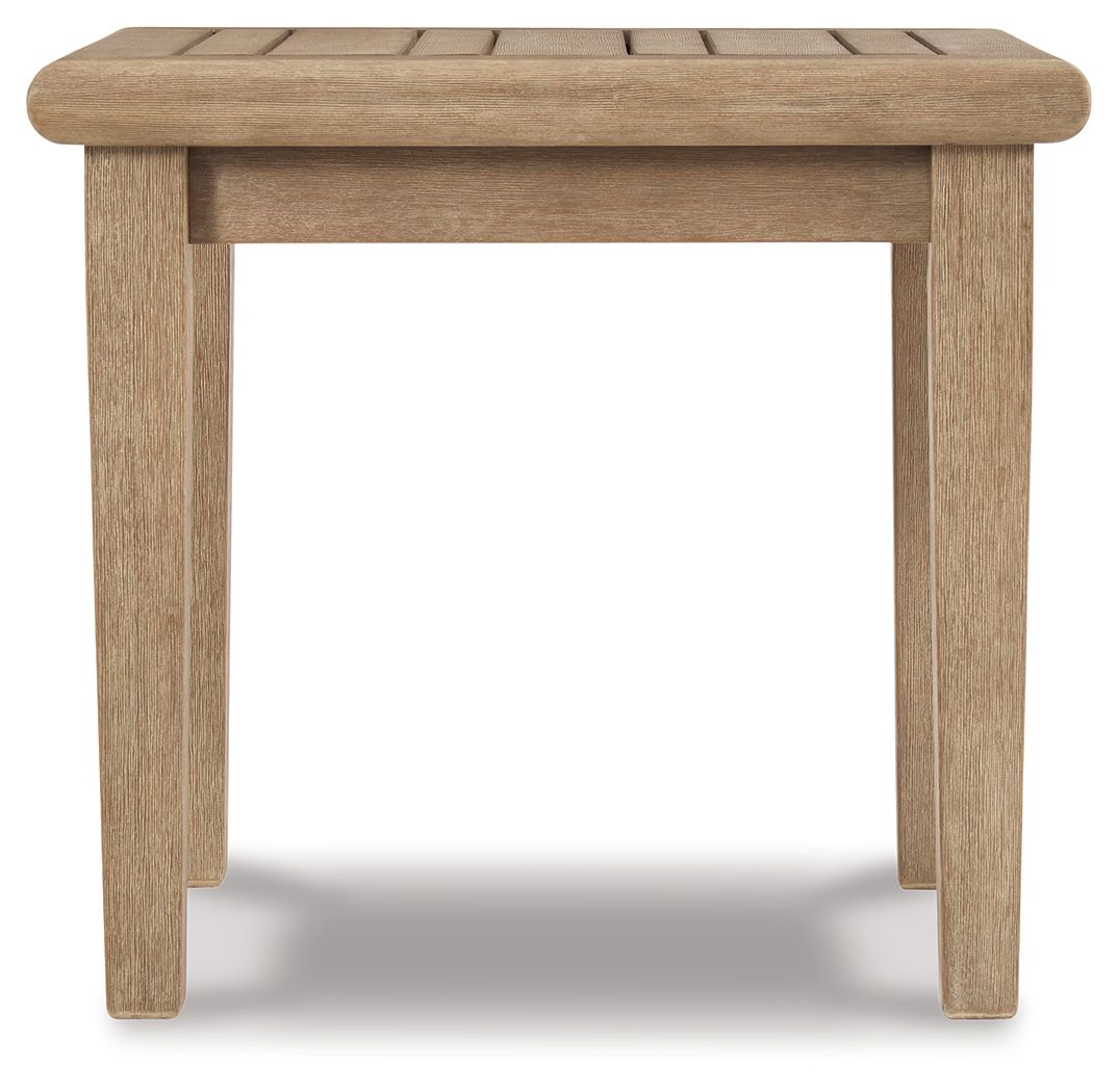 Gerianne - Table d'appoint carrée - Marron