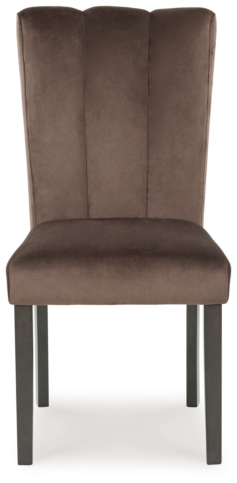 Jeshina - Chaise de salle à manger rembourrée (lot de 2) - Mocha