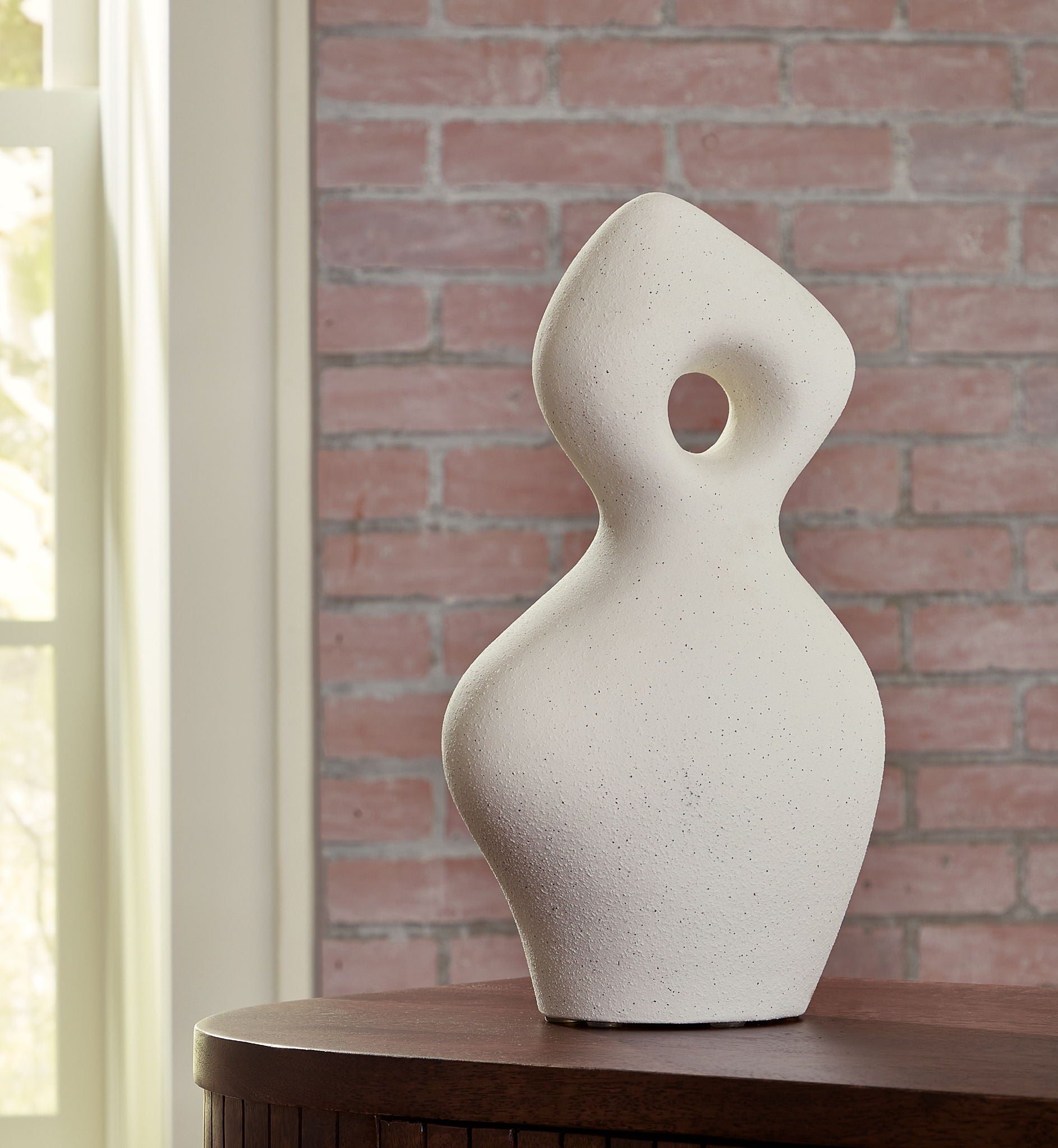 Arthrow - Sculpture - 35,5 cm - Blanc cassé