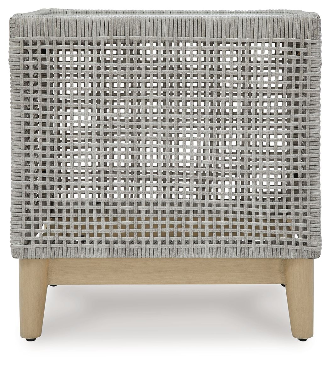 Table basse carrée Seton Creek - Gris
