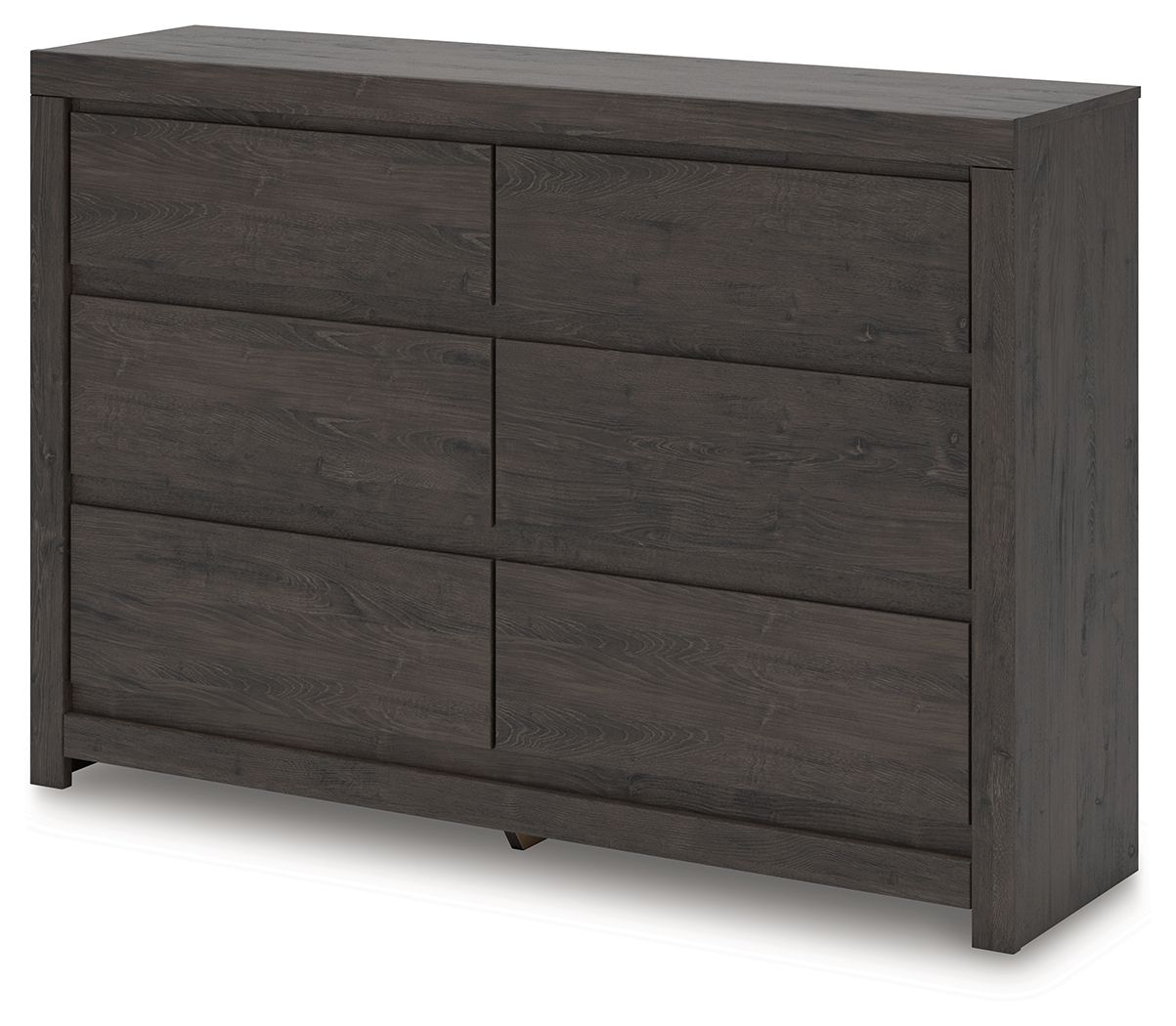 Commode Fraluna à six tiroirs – Anthracite