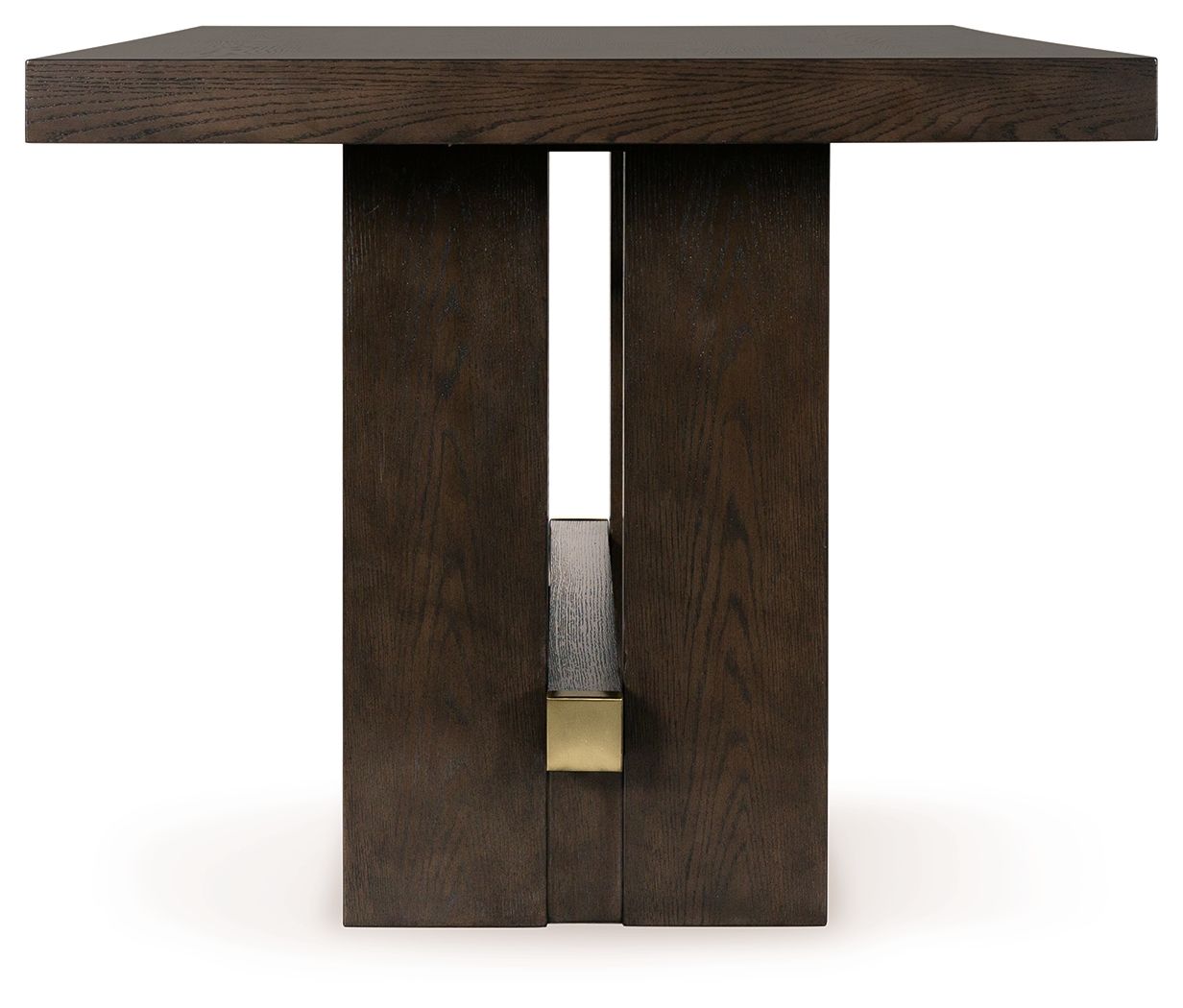 Burkhaus - Ensemble table de comptoir rectangulaire