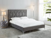 Dolce 60" Queen Platform Bed Grey