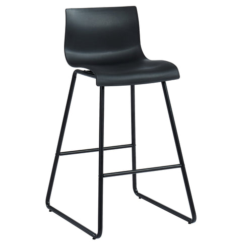 Sergio 26'' Counter Stool, Set Of 2 Black