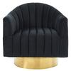 Cortina Accent Chair Black/Gold