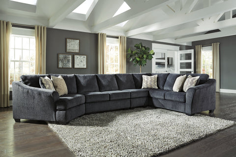 Eltmann 4-Piece Sectional with Cuddler