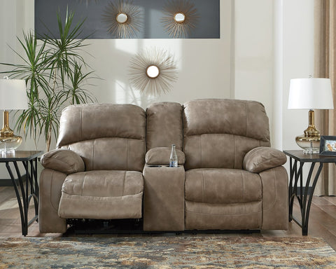 Dunwell Power Reclining Loveseat with Console