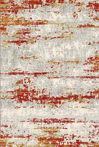 LAPAZ 8749A BEIGE/RED AREA RUG