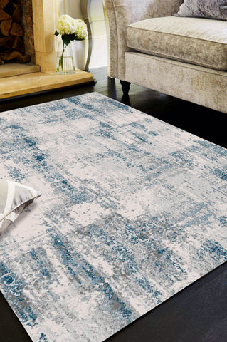 LAPAZ 0915A BEIGE/BLUE AREA RUG