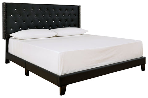 Vintasso Queen Upholstered Bed