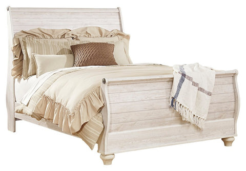 Willowton Queen Sleigh Bed