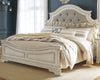 Realyn King Upholstered Panel Bed