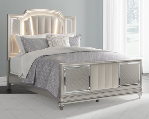 Chevanna Queen Upholstered Panel Bed