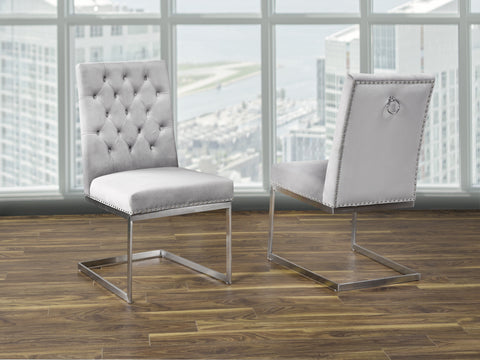 F3504 MEGAN DINING CHAIR GREY