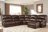 Hallstrung 5-Piece Power Reclining Sectional with Chaise