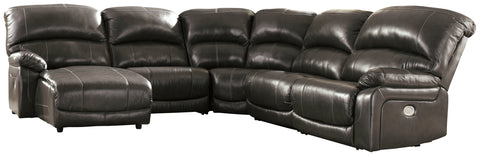 Hallstrung 5-Piece Power Reclining Sectional with Chaise