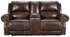 Buncrana Power Reclining Loveseat with Console